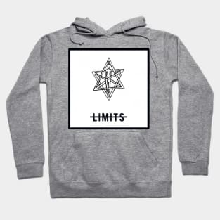 No Limits Merkaba White #8 Hoodie